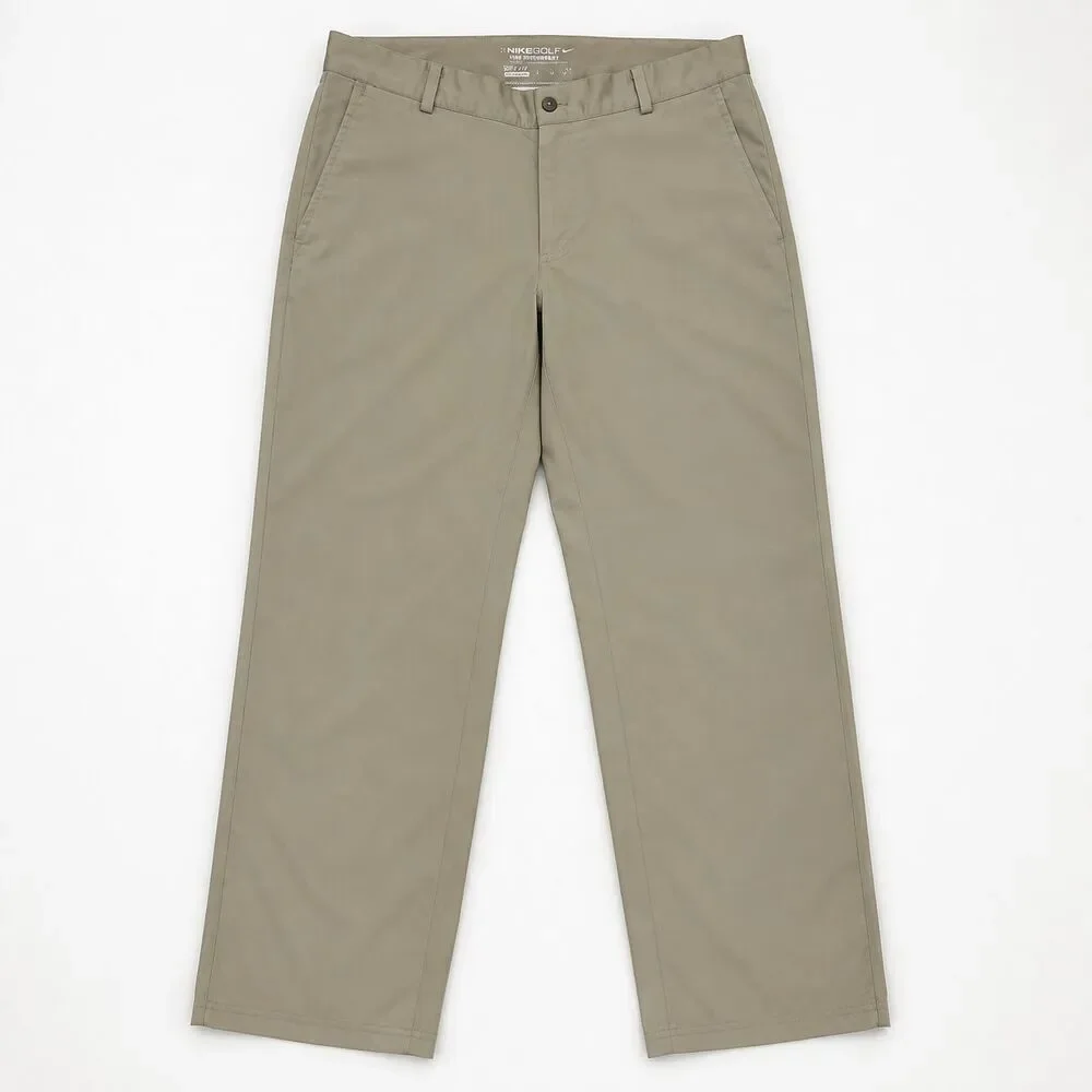 Nike Golf Tour Performance Dri-FIT Men’s 32x30 Khaki Flat Front Golf Pants